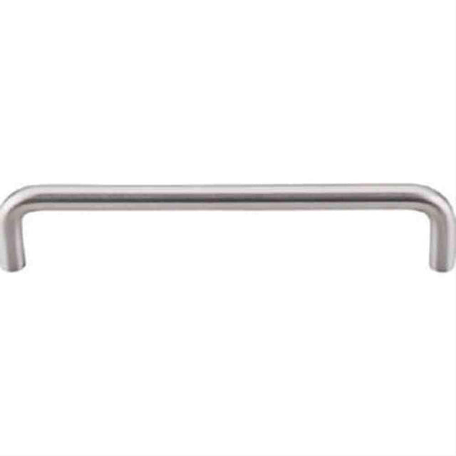Top Knobs SS33 Bent Bar Cabinet Pull (10mm Diameter) 6-5/16" Center to Center Stainless Steel