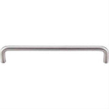 Top Knobs SS34 Bent Bar Cabinet Pull (10mm Diameter) 7-9/16" Center to Center Stainless Steel