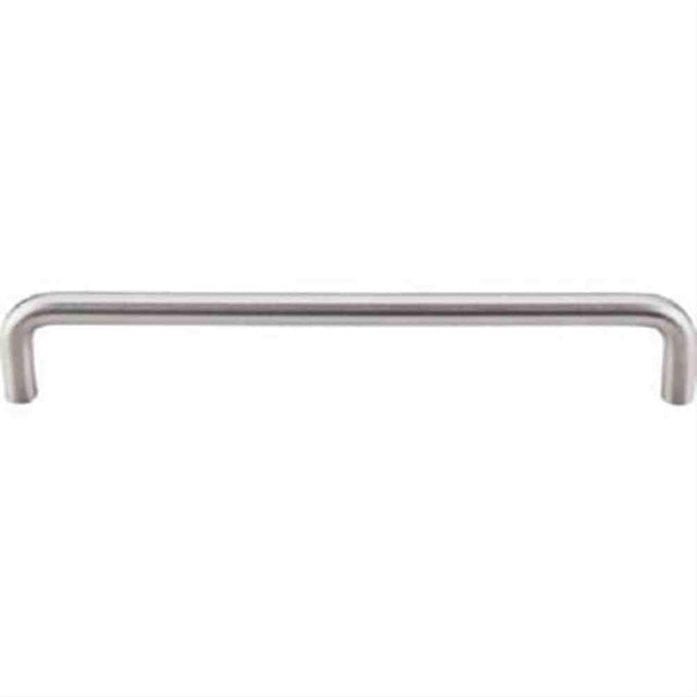 Top Knobs SS34 Bent Bar Cabinet Pull (10mm Diameter) 7-9/16" Center to Center Stainless Steel