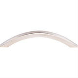 Top Knobs SS78 SS7 Iola 5 1/16" Center to Center Arched Cabinet Pull Polished Stainless Steel