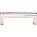 Top Knobs SS87 Ashmore 3 3/4" Center to Center Bar Pull Polished Stainless Steel