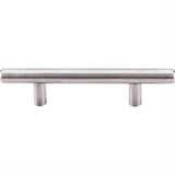 Top Knobs SSH1 Hollow Bar Cabinet Pull 3" Center to Center Stainless Steel
