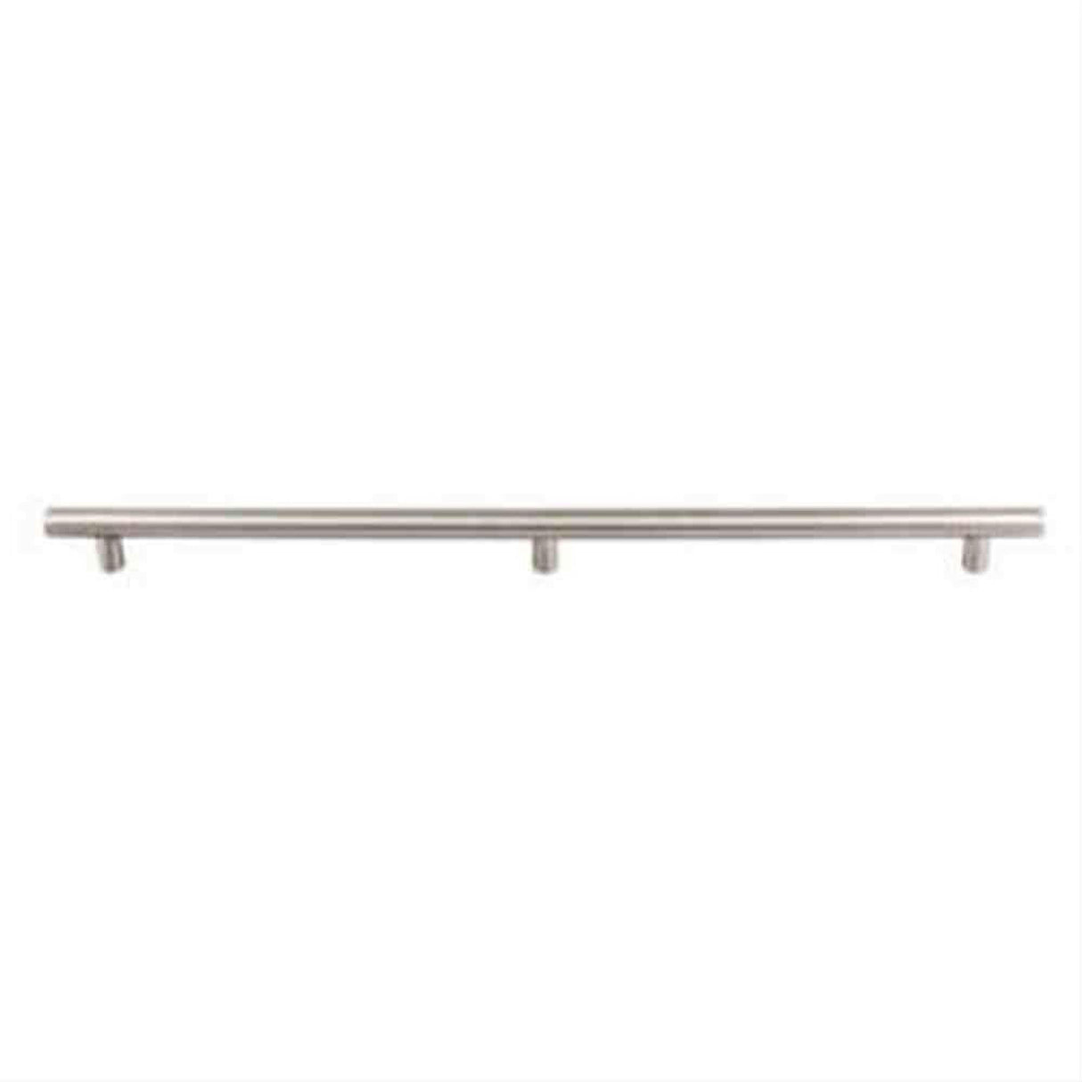 Top Knobs SSH11 Hollow Bar Cabinet Pull 3 posts - 2x18 1/8" Center to Center Stainless Steel