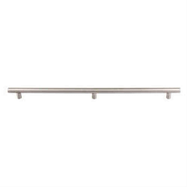 Top Knobs SSH11 Hollow Bar Cabinet Pull 3 posts - 2x18 1/8" Center to Center Stainless Steel