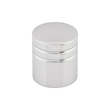 Top Knobs M583 Stacked 1" Diameter Round Knob Polished Chrome