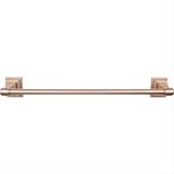 Top Knobs STK10BB STK10 Stratton Bath Towel Bar 30 Inch Single Brushed Bronze