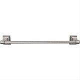 Top Knobs STK6AP STK6 Stratton Bath Towel Bar 18 Inch Single Brushed Bronze Antique Pewter