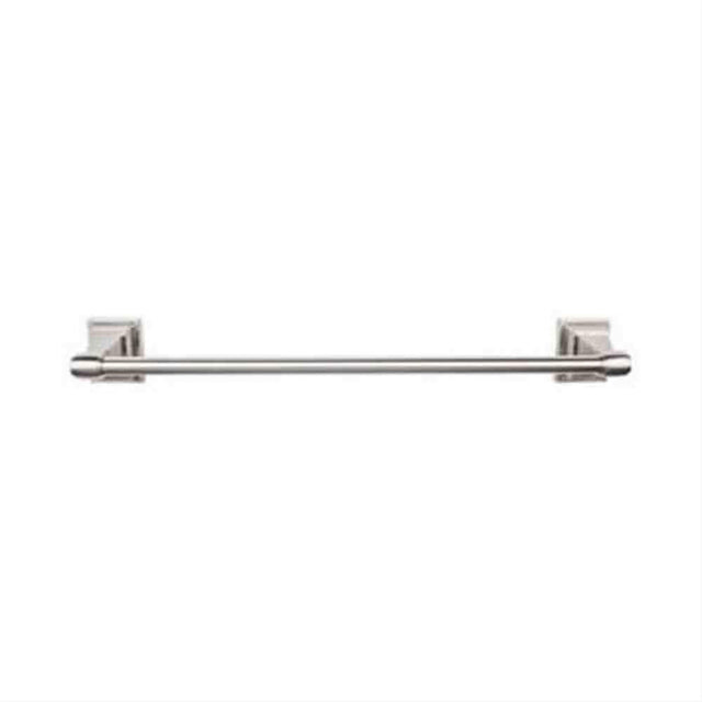 Top Knobs STK8BSN Stratton Bath Towel Bar 24" Single Brushed Satin Nickel