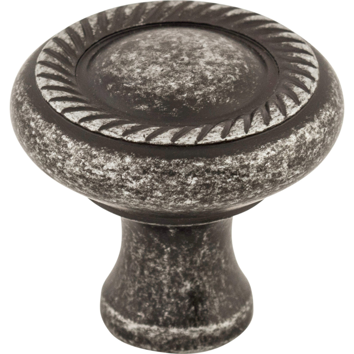 Top Knobs Swirl Cut 1 1/4" Diameter Mushroom Cabinet Knob