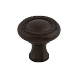 Top Knobs Swirl Cut 1 1/4" Diameter Mushroom Cabinet Knob