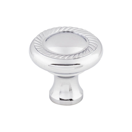 Top Knobs Swirl Cut 1 1/4" Diameter Mushroom Cabinet Knob