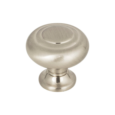 Top Knobs TK1000BSN Kent 1-1/4" Diameter Mushroom Knob Brushed Satin Nickel