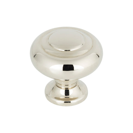 Top Knobs TK1000PN Kent 1-1/4" Diameter Mushroom Knob Polished Nickel