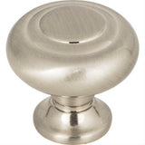 Top Knobs TK1000BSN TK1000 Kent 1 1/4" Diameter Mushroom Cabinet Knob Brushed Satin Nickel