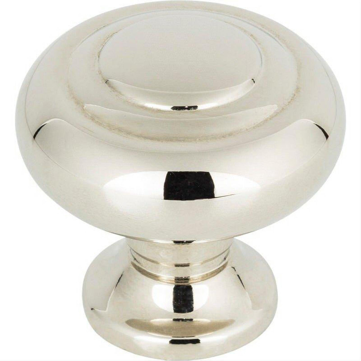 Top Knobs TK1000PN TK1000 Kent 1 1/4" Diameter Mushroom Cabinet Knob Polished Nickel