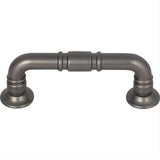 Top Knobs TK1001AG TK1001 Kent 3" Center to Center Bar Pull Ash Gray
