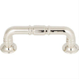 Top Knobs TK1001PN TK1001 Kent 3" Center to Center Bar Pull Polished Nickel