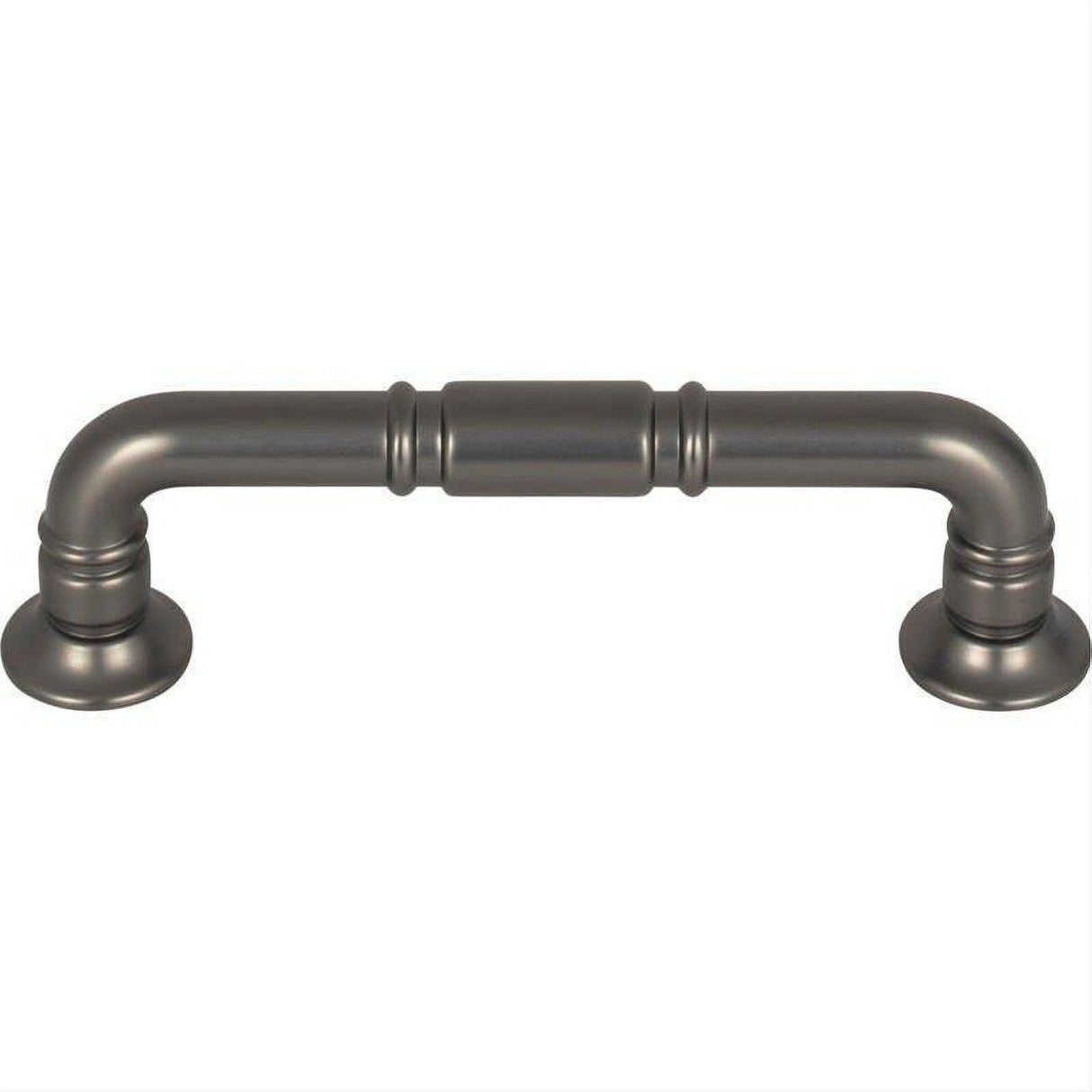 Top Knobs TK1002AG TK1002 Kent 3 3/4" Center to Center Bar Pull Ash Gray