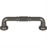 Top Knobs TK1002AG TK1002 Kent 3 3/4" Center to Center Bar Pull Ash Gray