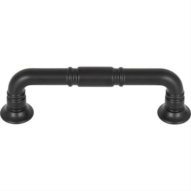 Top Knobs TK1002BLK TK1002 Kent 3 3/4" Center to Center Bar Pull Flat Black