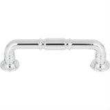 Top Knobs TK1002PC TK1002 Kent 3 3/4" Center to Center Bar Pull Polished Chrome