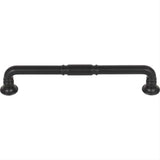 Top Knobs TK1004BLK TK1004 Kent 6 5/16" Center to Center Bar Pull Flat Black