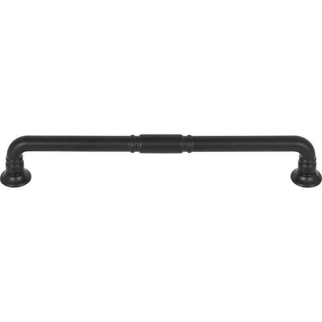 Top Knobs TK1005BLK TK1005 Kent 7 9/16" Center to Center Bar Pull Flat Black
