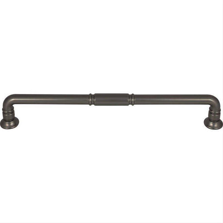 Top Knobs TK1008AG TK1008 Kent 12" Center to Center Cabinet Pull / Appliance Pull Ash Gray