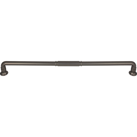 Top Knobs TK1009AG Kent 18" Center to Center Appliance Pull Ash Gray