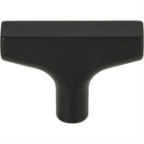 Top Knobs TK1010BLK TK1010 Riverside 2" Length Bar Cabinet Knob Flat Black