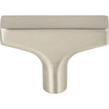 Top Knobs TK1010BSN TK1010 Riverside 2" Length Bar Cabinet Knob Brushed Satin Nickel
