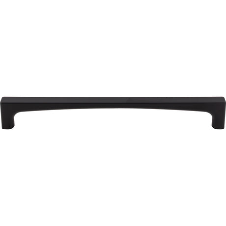 Top Knobs TK1018BLK Riverside 12" Center to Center Appliance Pull Flat Black
