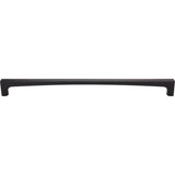 Top Knobs TK1019BLK flat black cabinet pull / appliance pull
