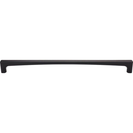 Top Knobs TK1019BLK flat black cabinet pull / appliance pull