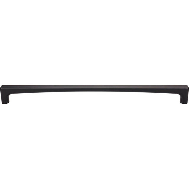 Top Knobs TK1019BLK flat black cabinet pull / appliance pull
