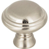 Top Knobs TK1020BSN TK1020 Henderson 1 1/4" Diameter Mushroom Cabinet Knob Brushed Satin Nickel