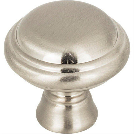 Top Knobs TK1020BSN TK1020 Henderson 1 1/4" Diameter Mushroom Cabinet Knob Brushed Satin Nickel