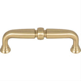 Top Knobs TK1021HB TK1021 Henderson 3 3/4" Center to Center Bar Pull Honey Bronze