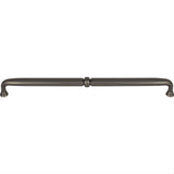 Top Knobs TK1026AG TK1026 Henderson 12" Center to Center Bar Pull Ash Gray
