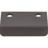 Top Knobs TK102BLK TK102 Tab 2" Finger Pull Flat Black
