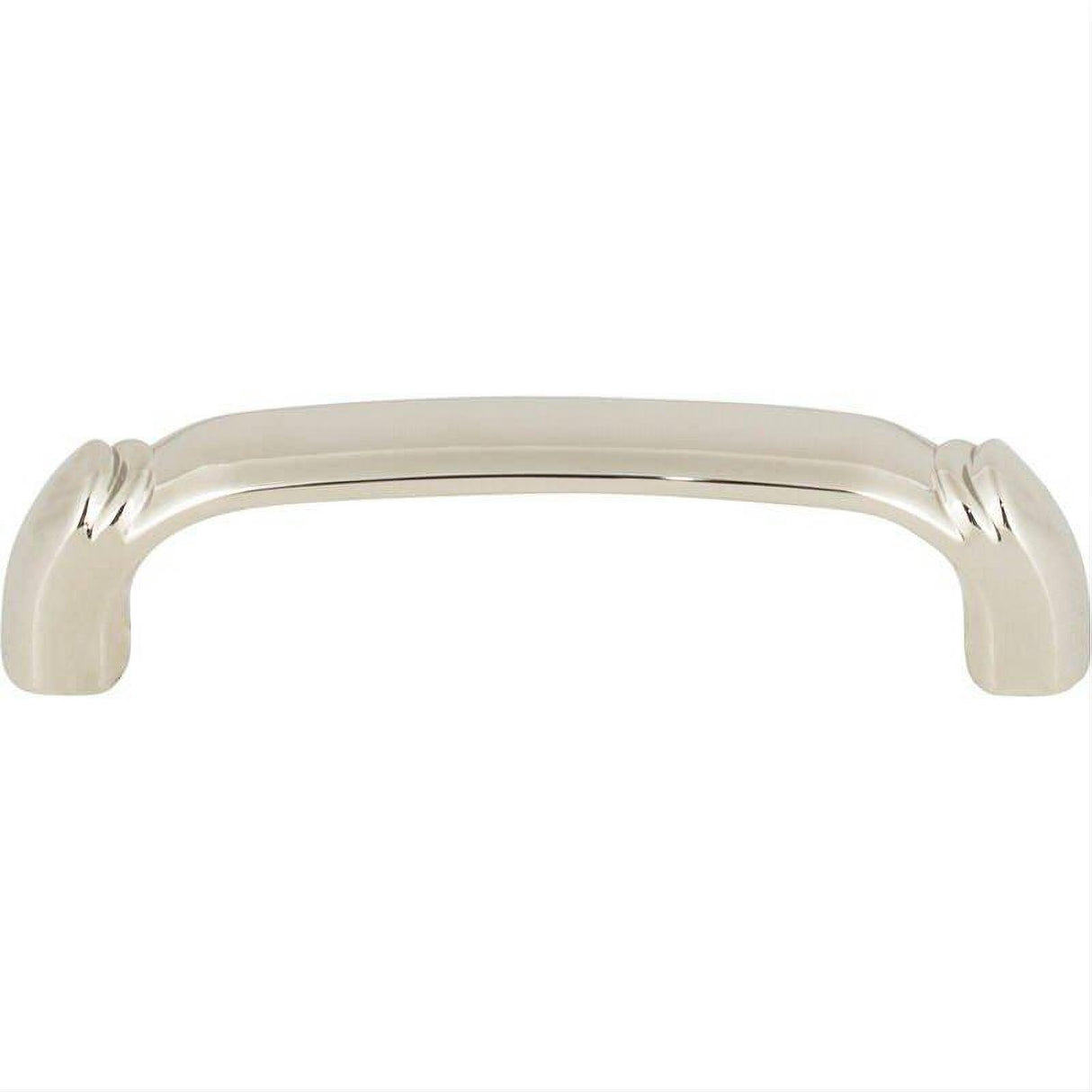 Top Knobs TK1031PN TK1031 Pomander 3 3/4" Center to Center Arched Cabinet Pull Polished Nickel