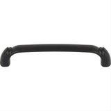 Top Knobs TK1032BLK TK1032 Pomander 5 1/16" Center to Center Arched Cabinet Pull Flat Black