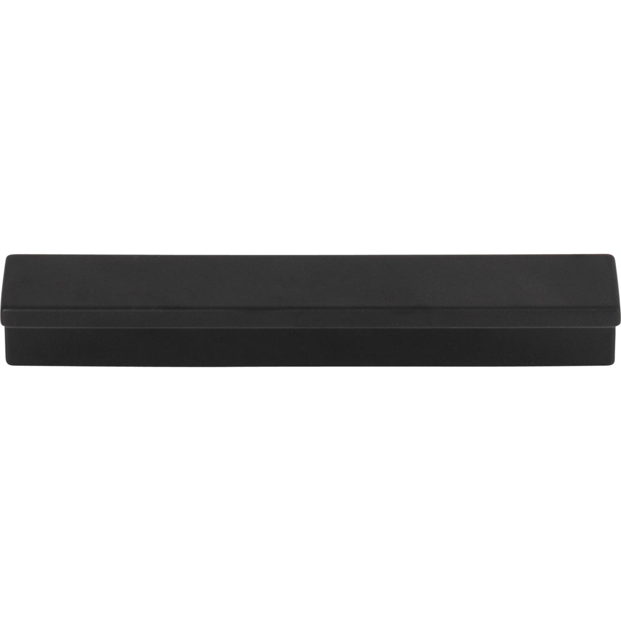 Top Knobs TK1041BLK Minetta 3 3/4" Center to Center Finger Pull Flat Black