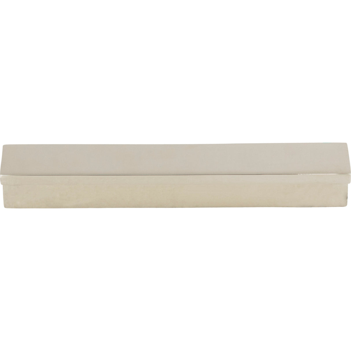 Top Knobs TK1041PN Minetta 3 3/4" Center to Center Finger Pull Polished Nickel