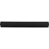 Top Knobs TK1043BLK TK1043 Minetta 6 5/16" Center to Center Finger Pull Flat Black