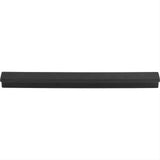 Top Knobs TK1044BLK TK1044 Minetta 7 9/16" Center to Center Finger Pull Flat Black