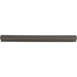 Top Knobs TK1045AG Minetta 8 13/16" Center to Center Finger Pull Ash Gray