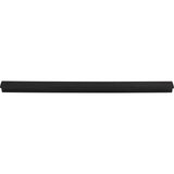 Top Knobs TK1046BLK Minetta 12" Center to Center Finger Pull Flat Black