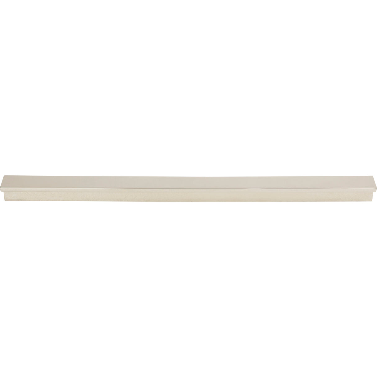 Top Knobs TK1046PN Minetta 12" Center to Center Finger Pull Polished Nickel