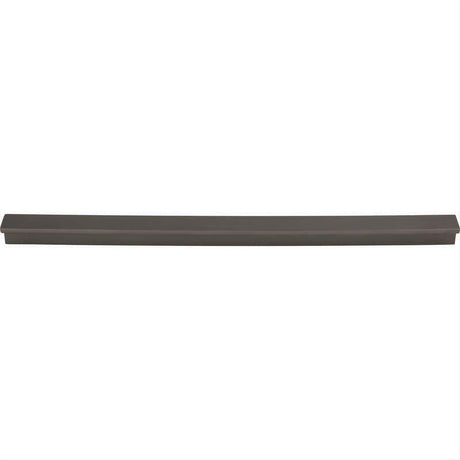 Top Knobs TK1046AG TK1046 Minetta 12" Center to Center Finger Pull Ash Gray